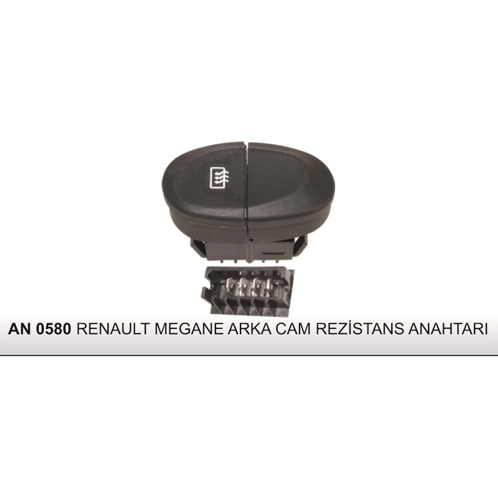 RENAULT MEGANE ARKA CAM REZİSTANS ANAHTARI