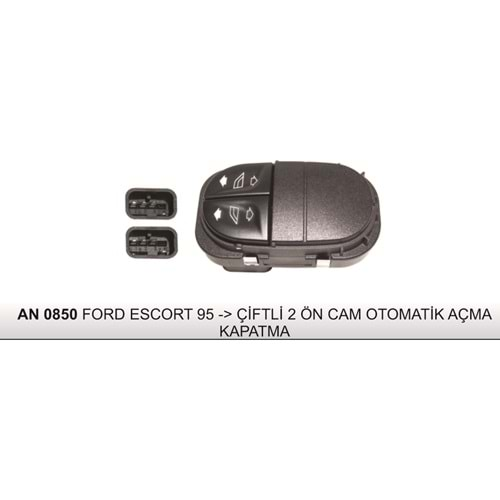 FORD ESCORT 95--> ÇİFTLİ OTOM.CAM AÇMA-KAPAMA ANAH