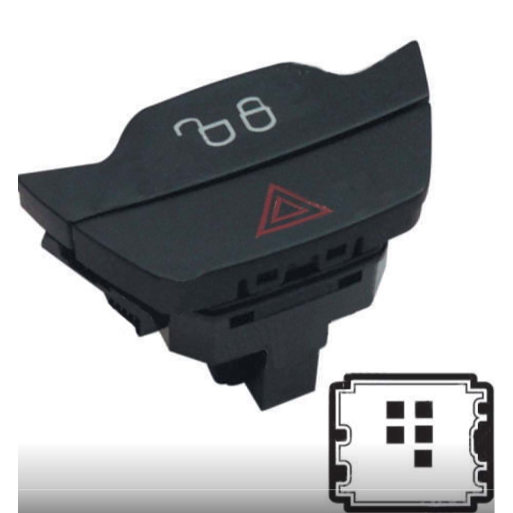 ANAHTAR FLAŞÖR+MERKEZİ KİLİT FORD FIESTA/COURIER