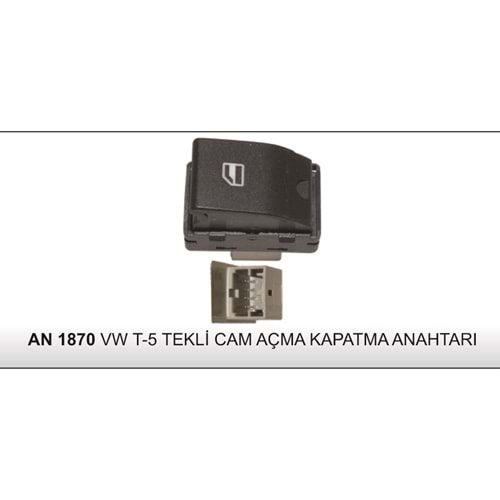 VW.T-5 TEKLİ CAM AÇMA-KAPAMA ANAHTARI 2001-->