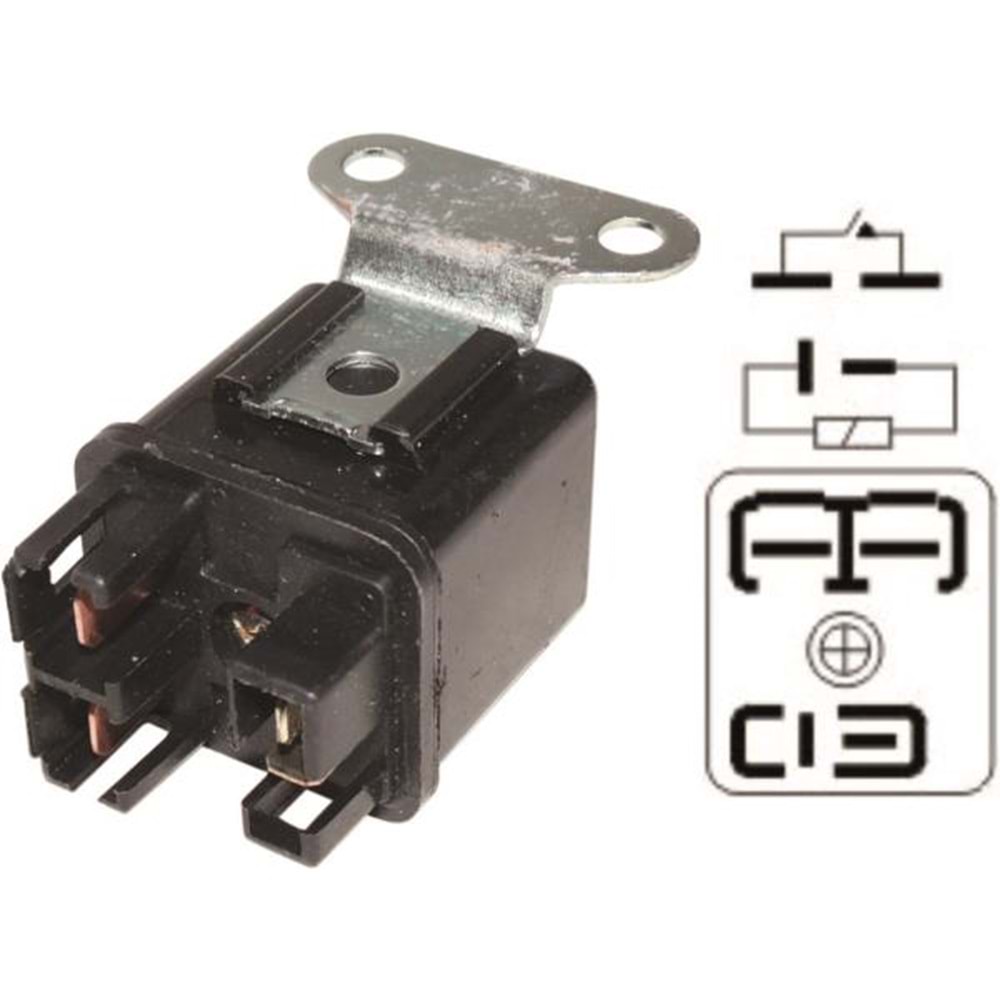 VR-3420 24V.4P ISUZU ŞAMPİYON KIZDIRMA ROLESİ