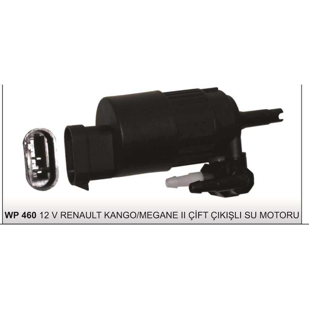 WP 460 SU MOTORU 12V RENAULT KANGOO ÇİFTLİ