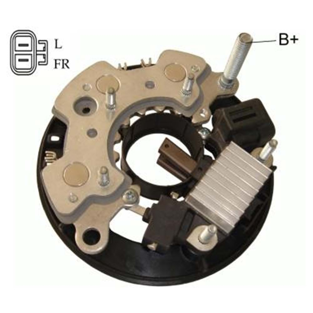 ALT DIOT TABLASI+KONJEKTOR 14.5V 6 DIOT 70A HITACH