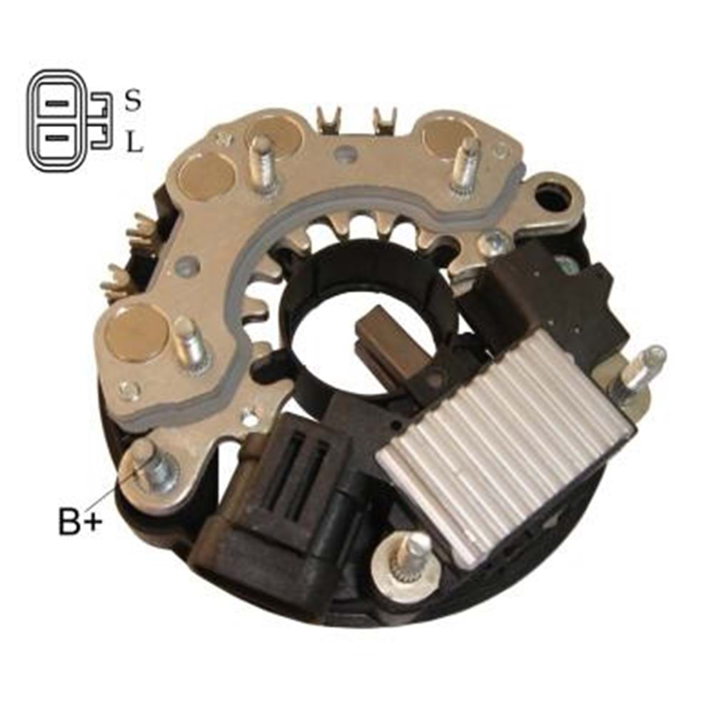 ALT DIOT TABLASI + KONJEKTOR 14.5V 90A 8 DIOT HITA