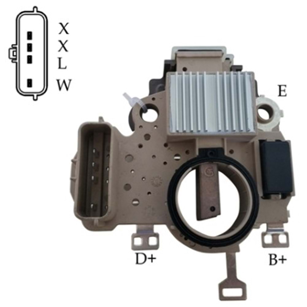 ALT KONJEKTOR 28.50V 4 FISLI MITSUBISHI TIP RENAUL