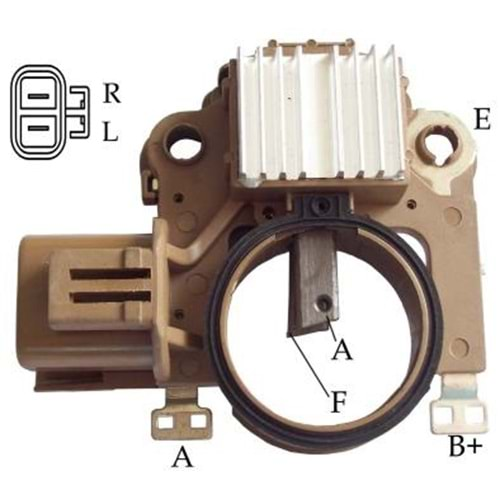 ALT KONJEKTOR 28.7V 2 FISLI MITSUBISHI TIPI CANTER