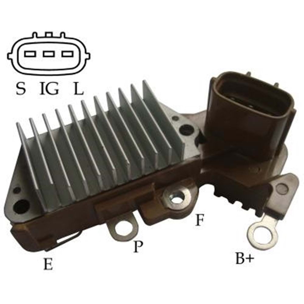 ALT KONJEKTOR 28.20V 3 FISLI N.DENSO TIP KOMATSU K