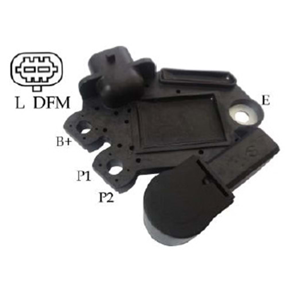 ALT KONJEKTOR 14.45V 2 FISLI VALEO TIP OPEL ASTRA