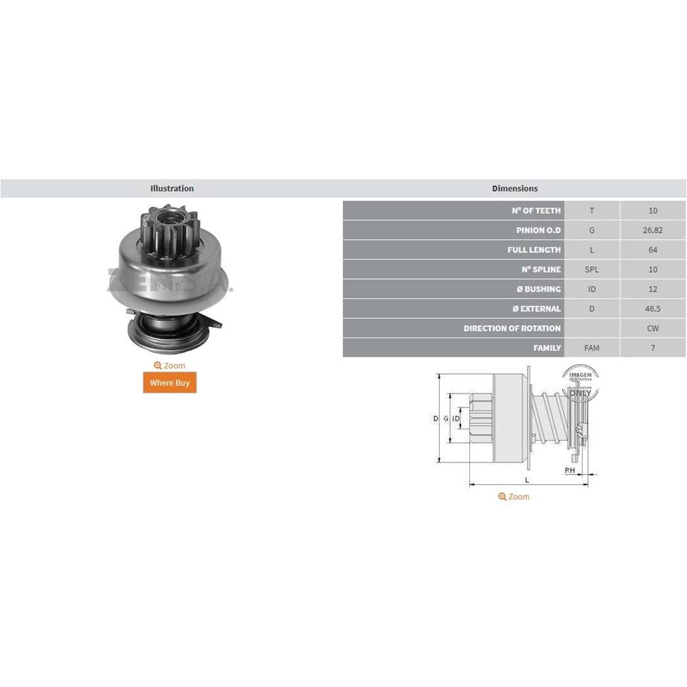 10 DİŞ FORD TAUNUS 1.6 CAPRİ ESCORD CAPRİ İNCE FR