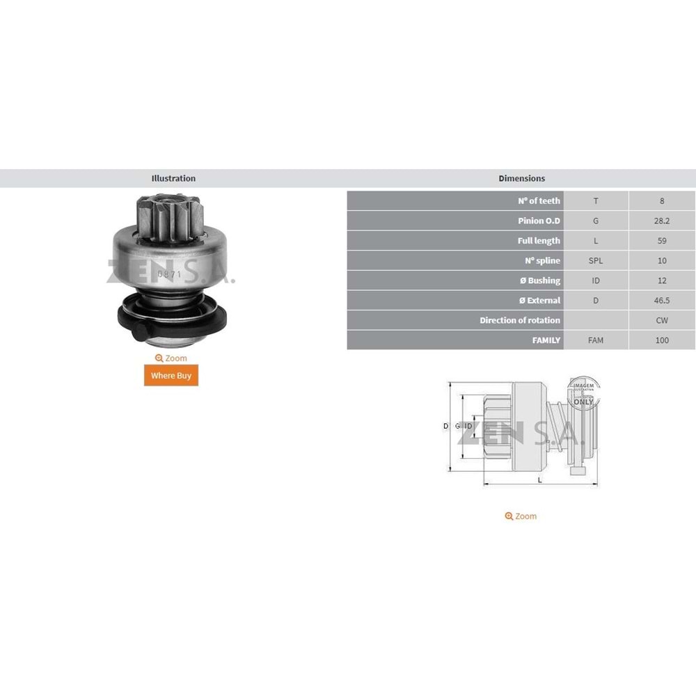 8 DİŞ BOSCH TİPİ