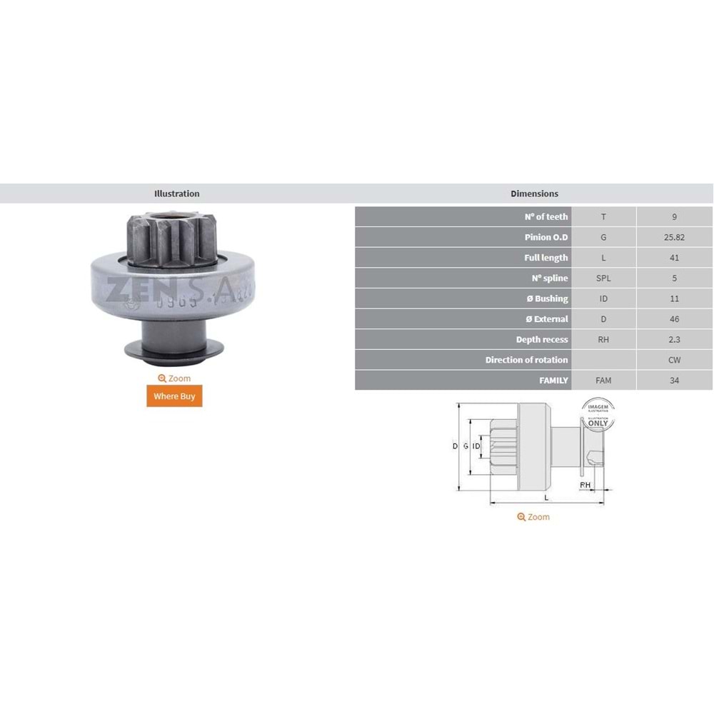 9 DİŞ RENAULT KANGOO / CLIO / TWINGO