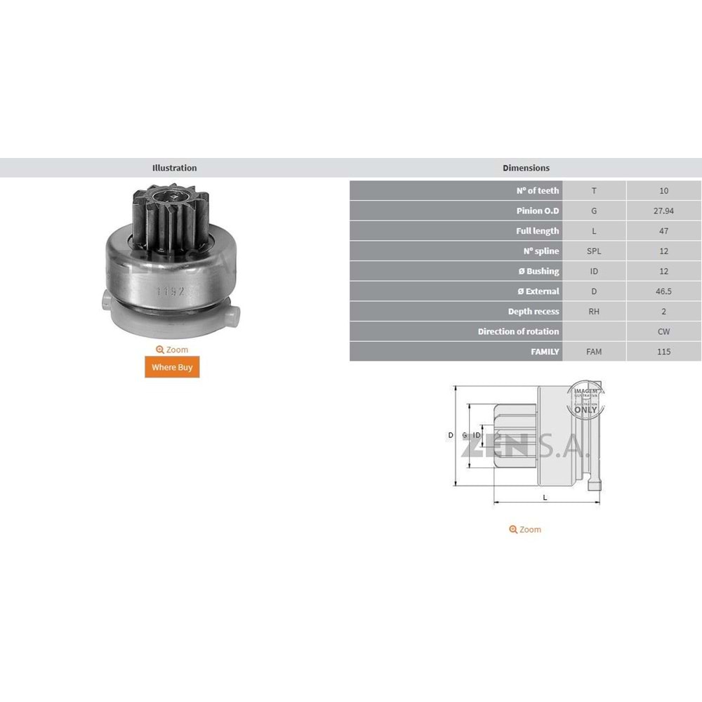 10 DIS FORD PICKUP F SERISI