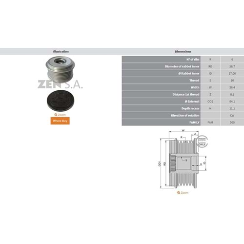 ALTERNATOR KASNAK FIAT DUCATO / CITROEN JUMPER / P