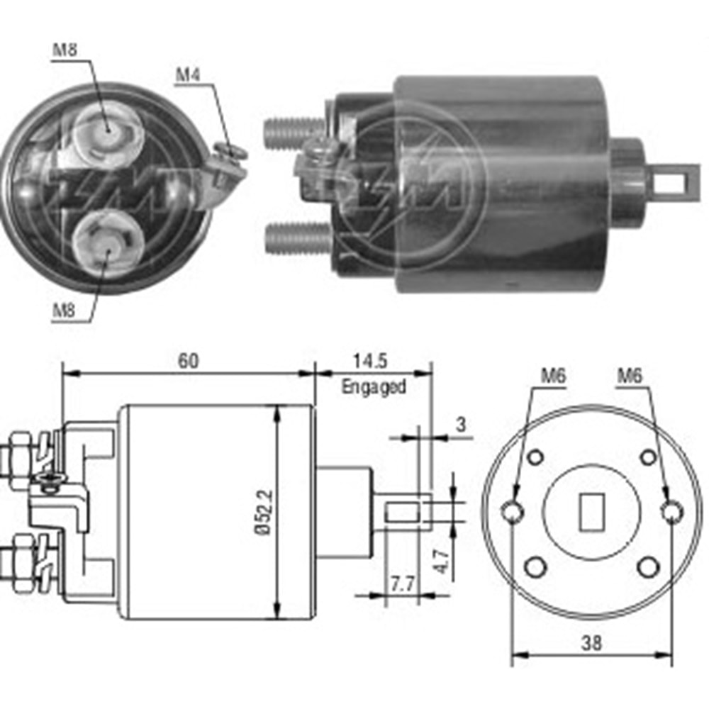 12V COMBO-CORSA-ASTRA 1.7 DIESEL