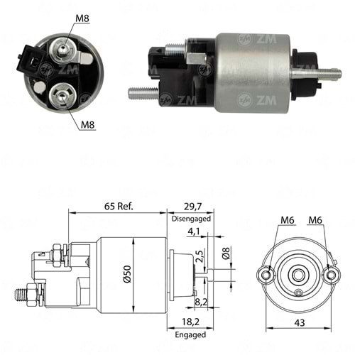 MARŞ OTOMATİĞİ 12V BMW