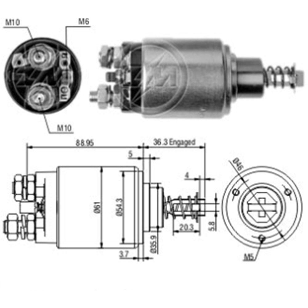 24V DAF / FIAT / FIAT-IVECO / FIAT ALLIS