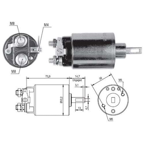 MARŞ OTOMATİĞİ 12V THERMOKING