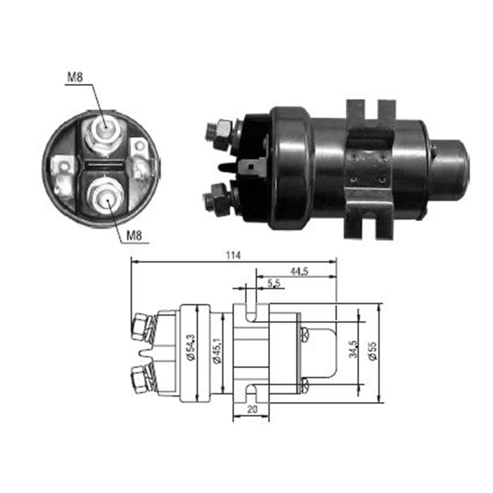 24V 200-800 AMP UNIVERSAL ARA OTOMATIK