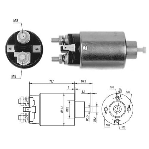 MITSUBISHI L-300 YM/HYUNDAI ACCENT 4DELIK-TEK FIS