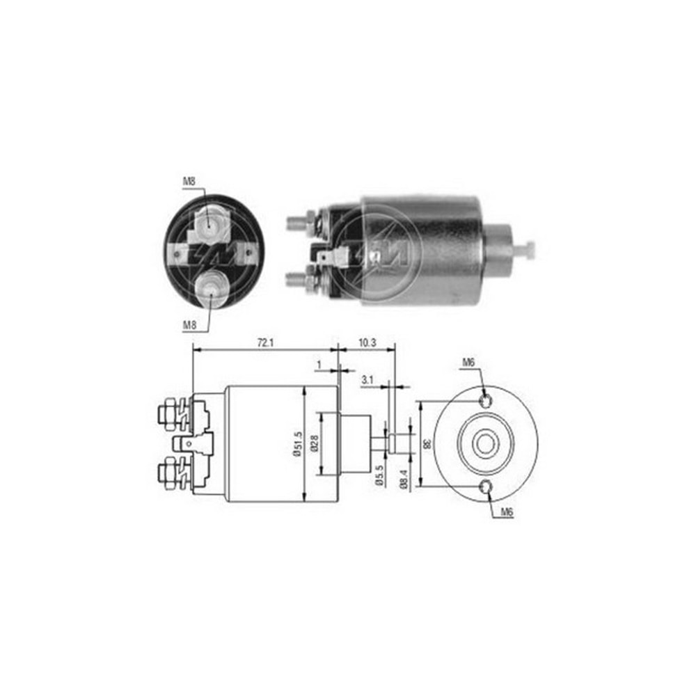 MARŞ OTOMATİĞİ L300 12V