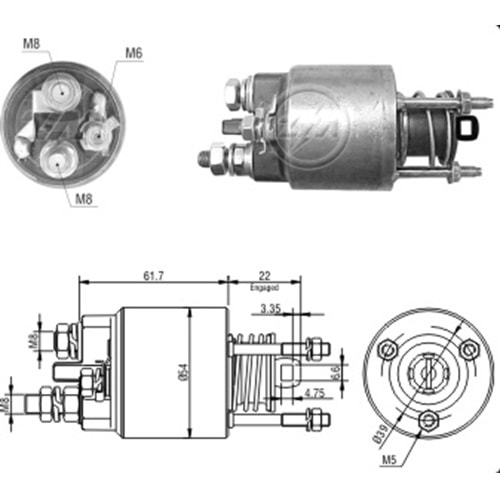 MARELLİ TİPİ FİAT PALIO PUNTO BRAVA MAREA 12V