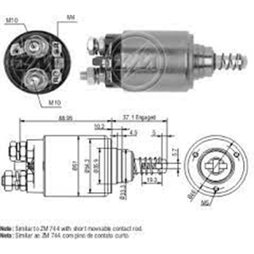 MARŞ OTOMATİĞİ 12V ALFA ROMEO / MERCEDES-BENZ / VO