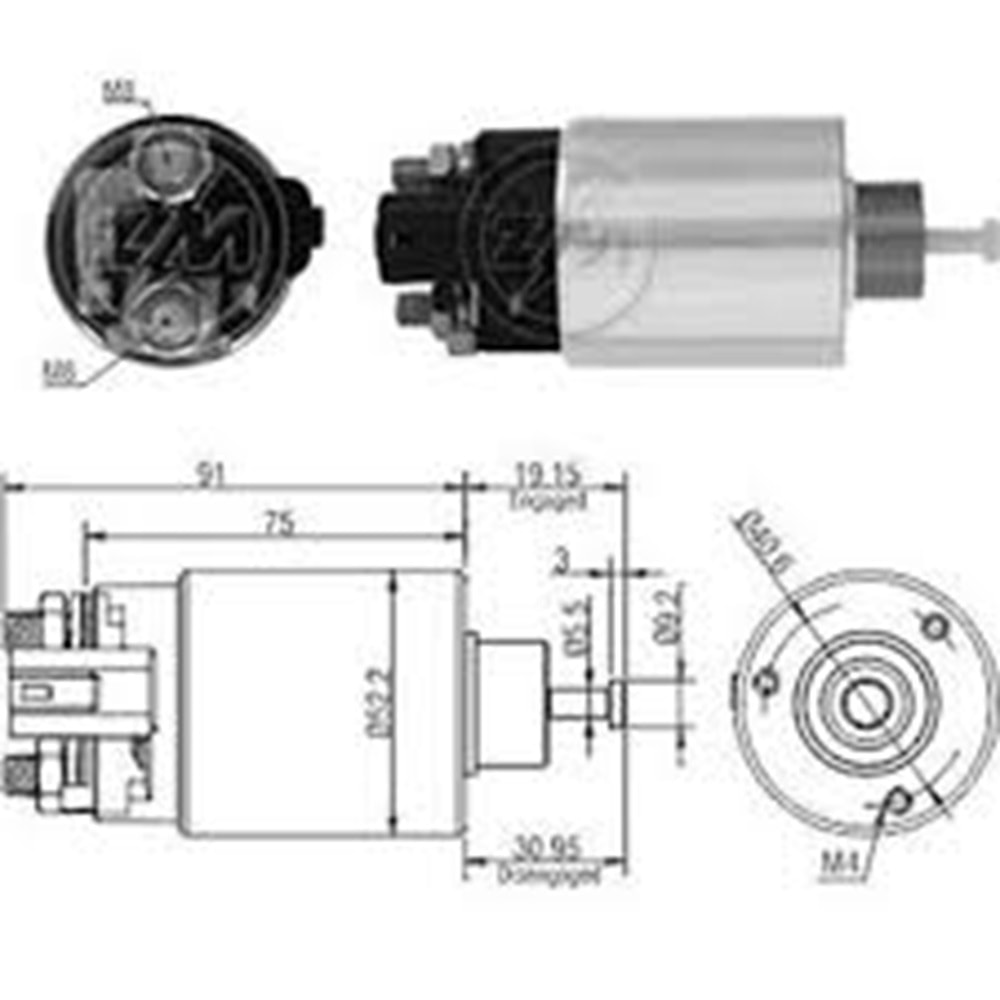 M.OTOM.12V HYUNDAI SANTAFE / KIA SORENTO - SPORTAG