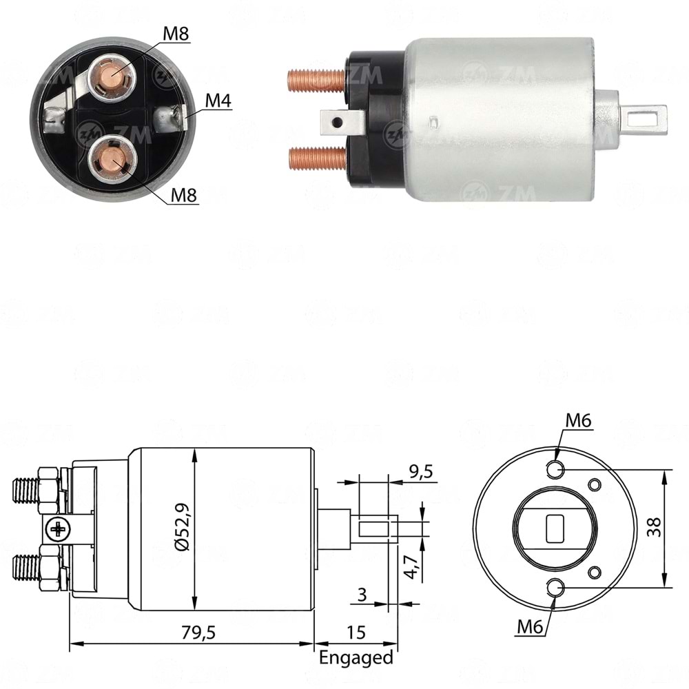 MARŞ OTOMATİĞİ 12V ISIZU