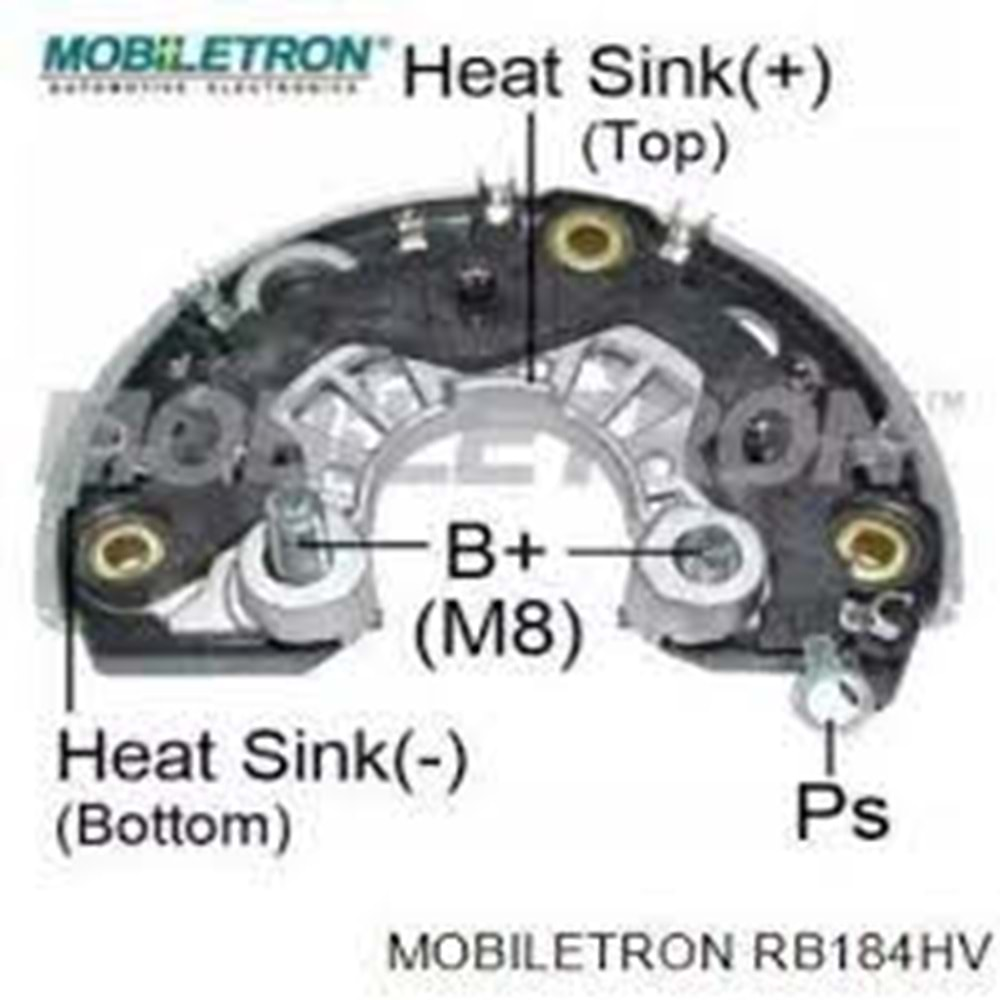 ALTERNATOR DIOT TABLASI 130MM MERCEDES OPEL VECTRA