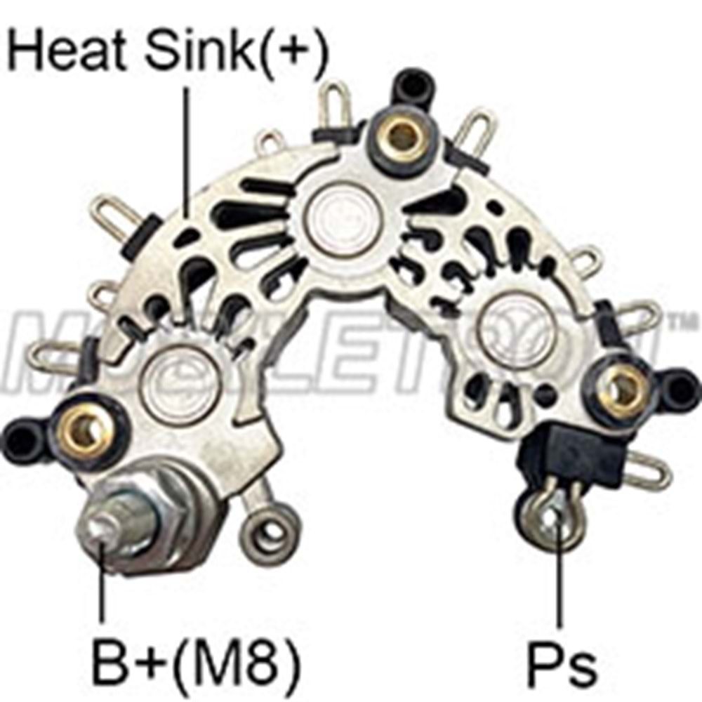 ALTERNATOR DIOT TABLASI 117mm ALFA, FIAT LANCIA YM