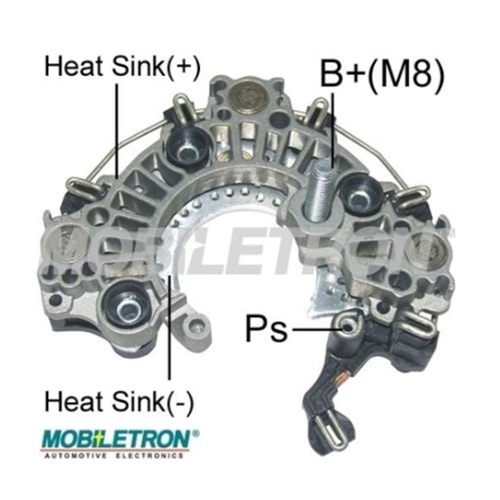 ALTERNATOR DIOT TABLASI (127 mm) FORD TRANSIT V347