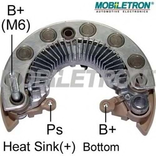 ALTERNATOR DIOT TABLASI 12V 50AMP 115mm HONDA CIVI