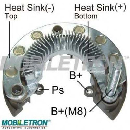 ALTERNATOR DIOT TABLASI 122mm DODGE JOURNEY 2.4L*