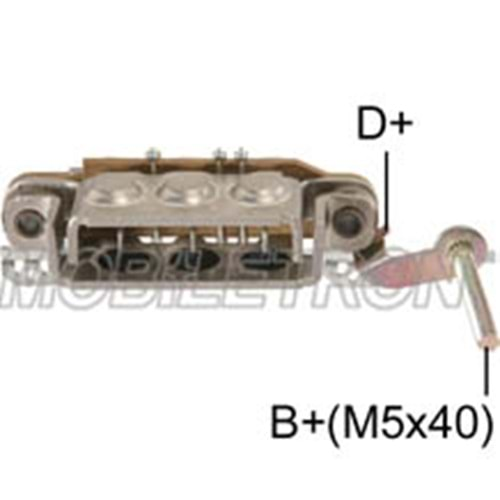 ALTERNATOR DIOT TABLASI MAZDA B2500/3000 E. M.