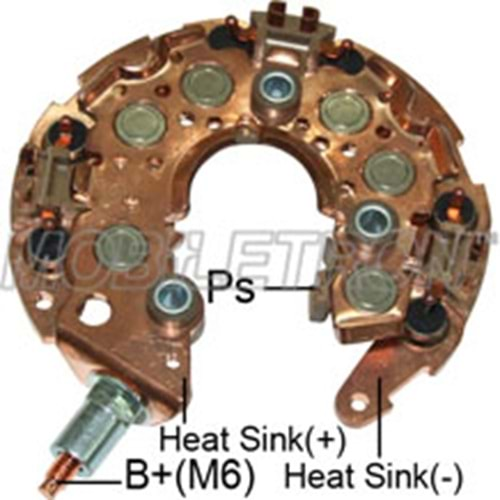 ALTERNATOR DIOT TABLASI 117mm TOYOTA COROLLA/RAV4/