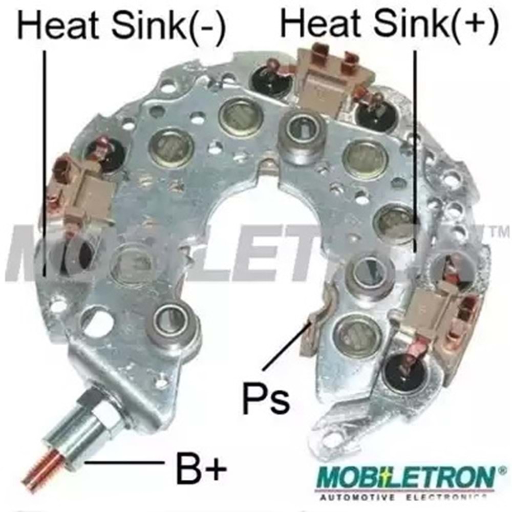 ALTERNATOR DIOT TABLASI 117mm TOYOTA YARIS/VERSO