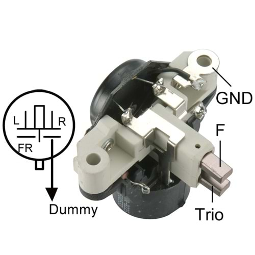 ALTERNATOR KONJEKTOR 12V HONDA ALTTAN SOKET 4 FIS