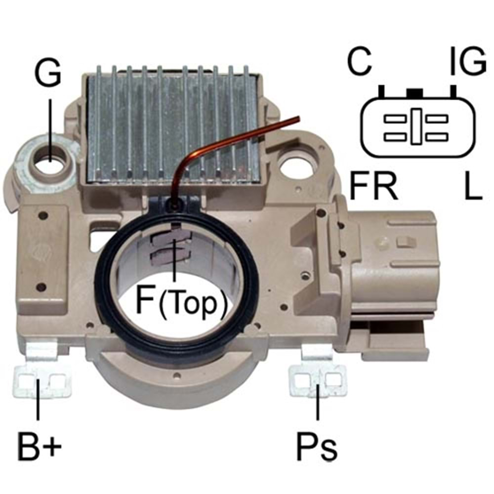 ALTERNATOR KONJEKTOR 14.5V 140AMPER HONDA CIVIC 1.