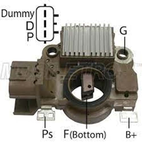 ALTERNATOR KONJEKTOR MAZDA 2 1.3-1.5 (08--) (DUMM