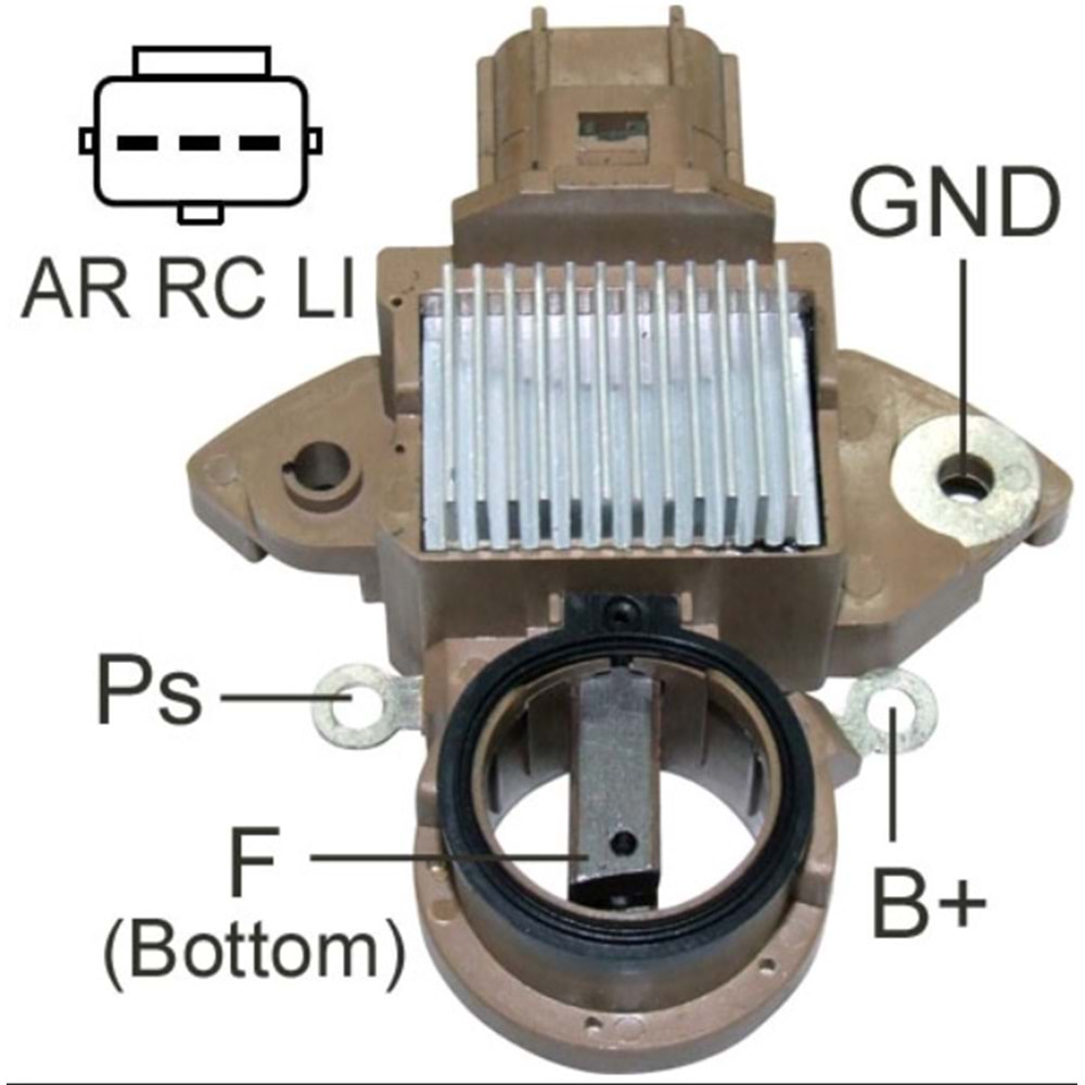 ALTERNATOR KONJEKTOR 14.0V ( AS-RC-LI ) FORD FOCUS