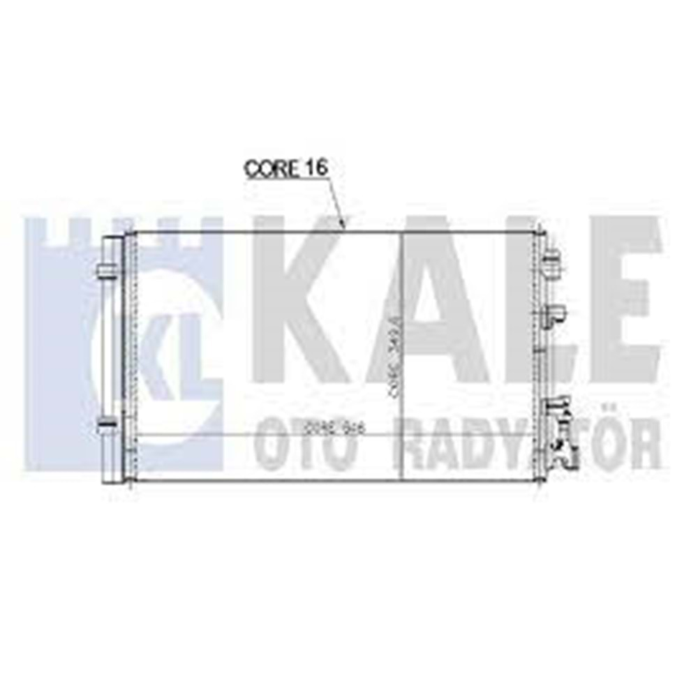 RADYATOR KLIMA FLUENCE 1.5DCI-1.6-2.0 16V 08-10