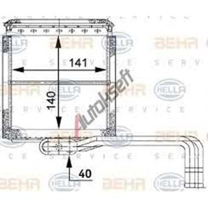 KALORIFER RADYATOR SUZUKI VITARA 1.6-2.0 16V