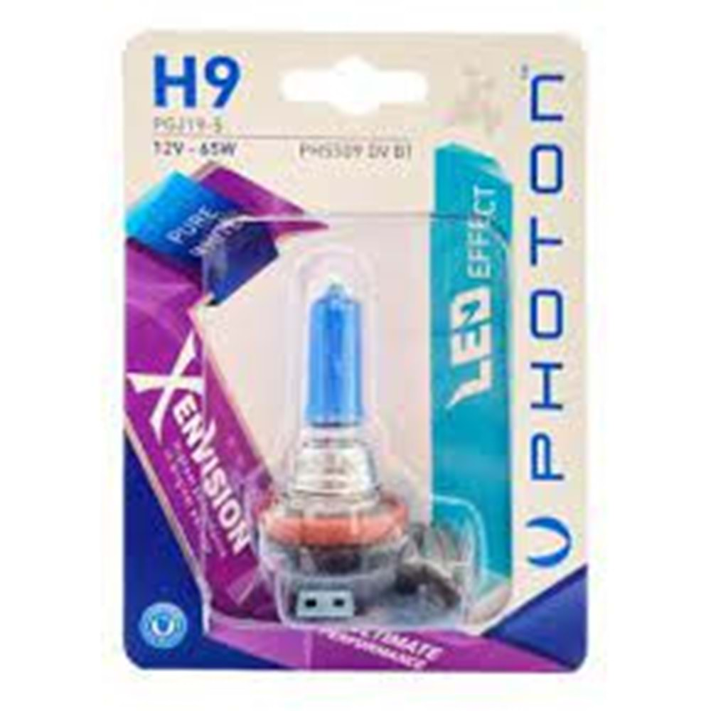 H9 12V 65W XEN VISION (TEKLİ BLISTER)