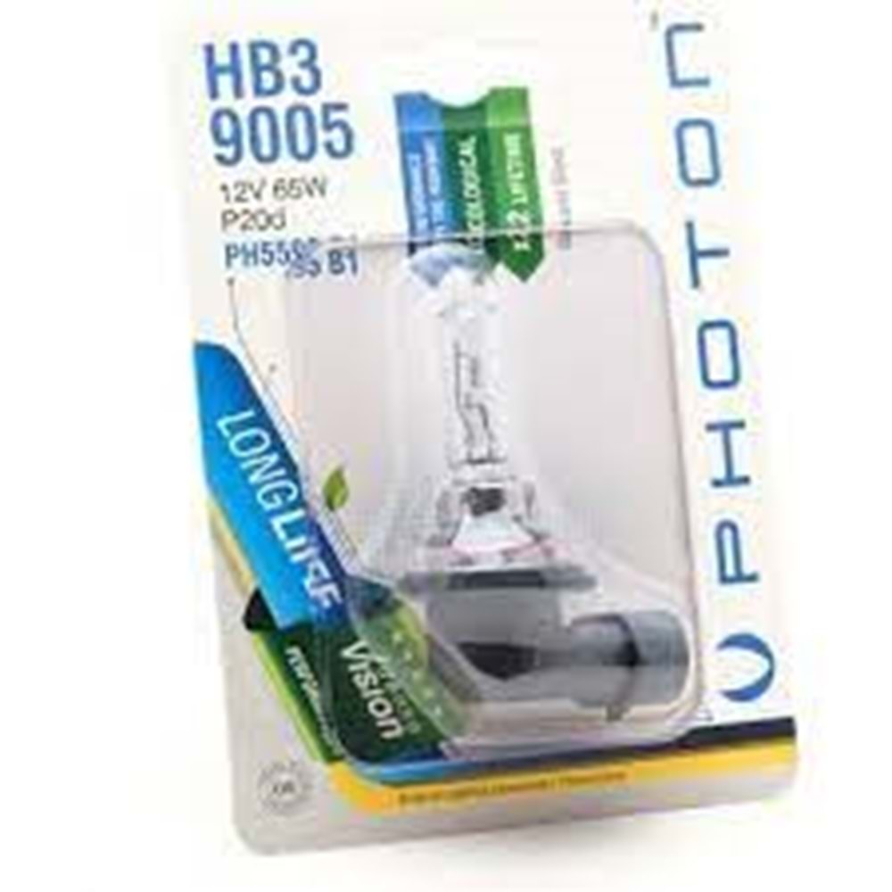 HB3 9005 12V 65W BLISTER