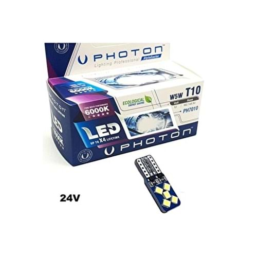 T10 W5W 24V 10SMD LED (10 LU PAKET)